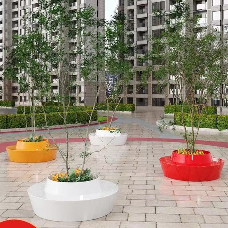 玻璃鋼圓形靠背樹池座椅戶外景觀街區(qū)公園坐凳 玻璃鋼圓形靠背樹池座椅戶外景觀街區(qū)公園坐凳