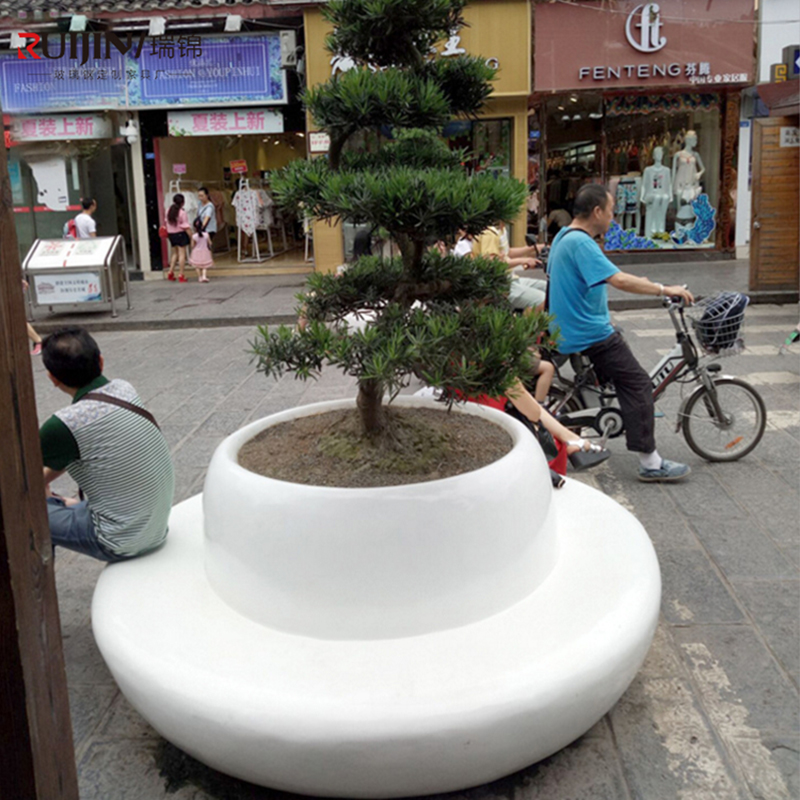 玻璃鋼圓形樹(shù)池坐凳戶外景觀花壇種植池 玻璃鋼圓形樹(shù)池坐凳戶外景觀花壇種植池