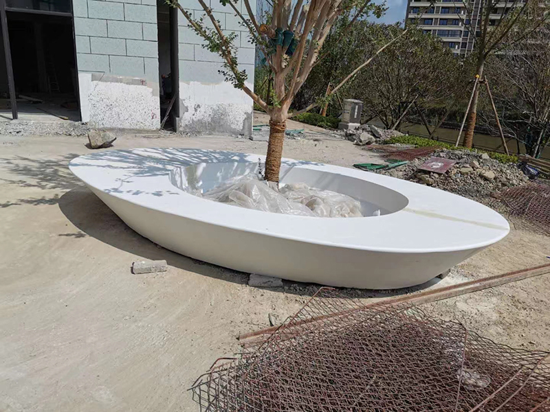 大型玻璃鋼樹池公園景觀異形種植池花壇 大型玻璃鋼樹池公園景觀異形種植池花壇