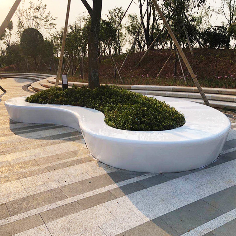 大型玻璃鋼樹池公園景觀異形種植池花壇 大型玻璃鋼樹池公園景觀異形種植池花壇