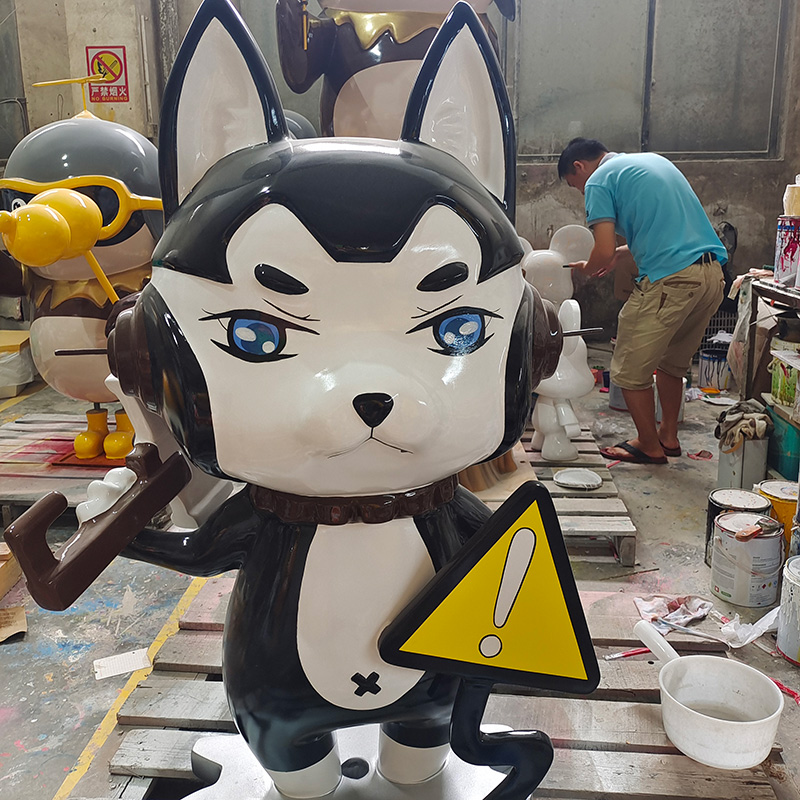 玻璃鋼雕塑定制卡通藝術(shù)造型公仔擺件 玻璃鋼雕塑定制卡通藝術(shù)造型公仔擺件