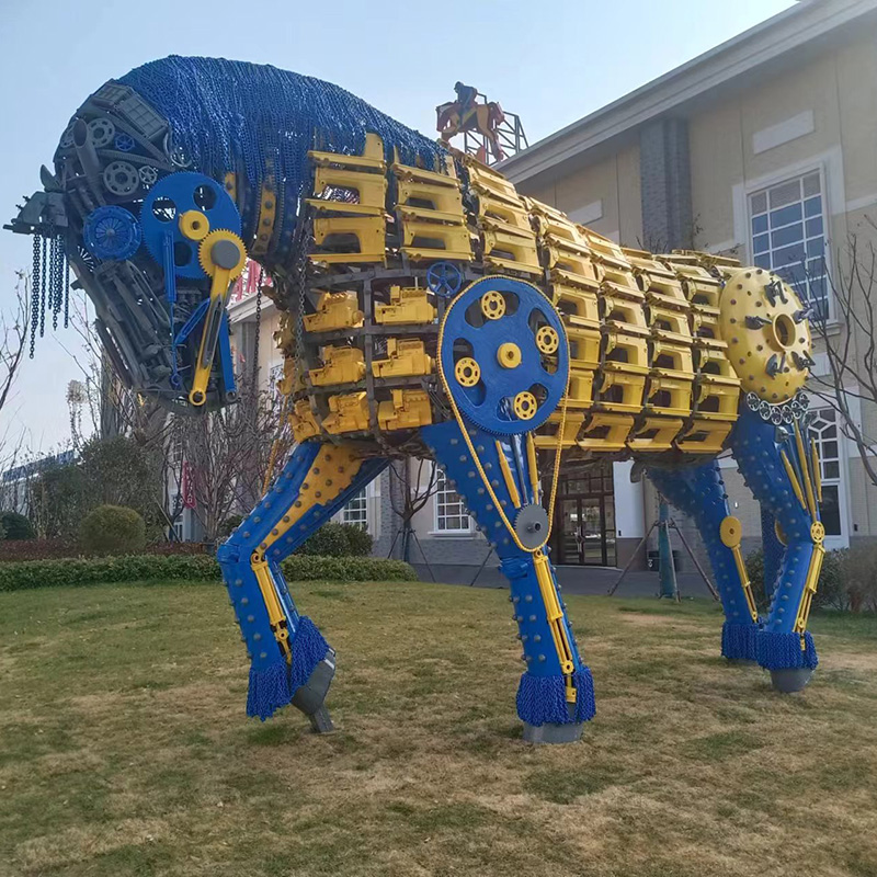 不銹鋼馬雕塑鏤空金屬動物景觀擺件 不銹鋼馬雕塑鏤空金屬動物景觀擺件