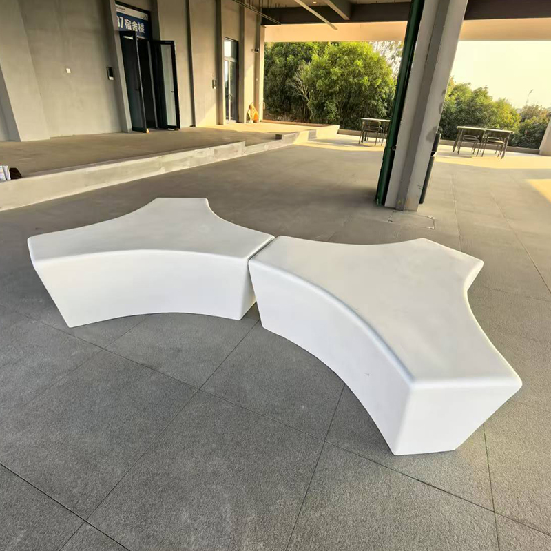GRC混凝土異形坐凳泰科石UHPC景觀座椅 GRC混凝土異形坐凳泰科石UHPC景觀座椅